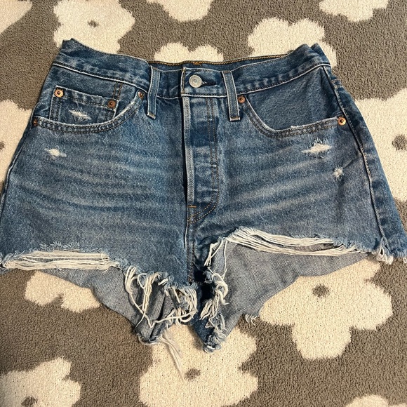 Levi's Pants - levis 501 jean shorts